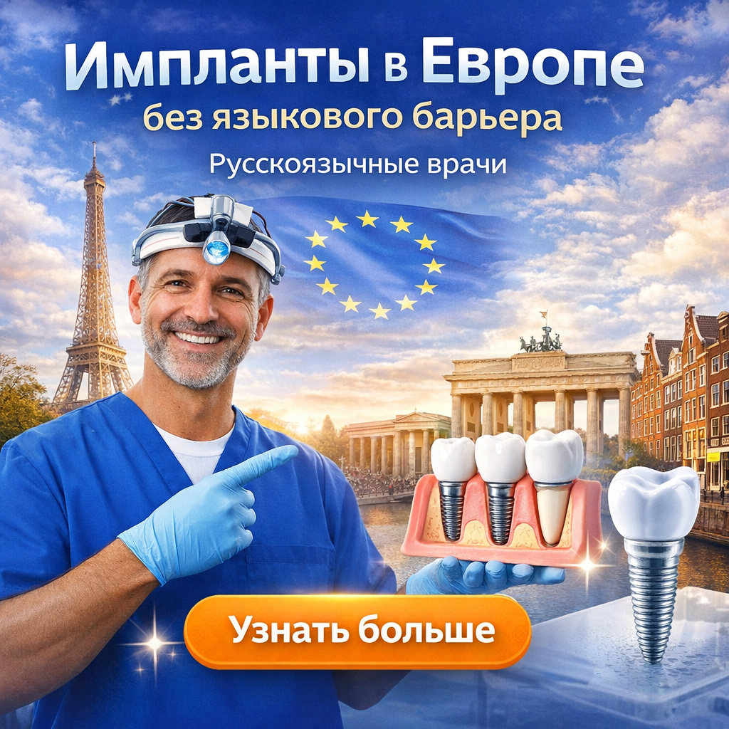 Импланты в Европе